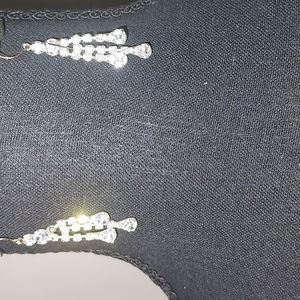 Kim Rogers Rhinestone Earrings